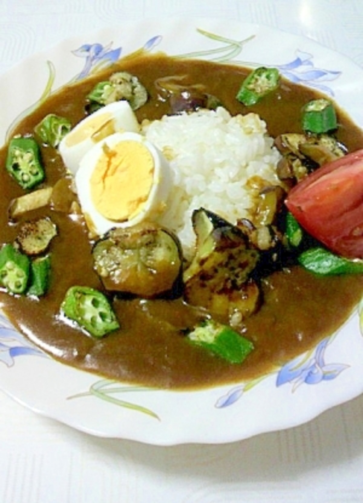 レトルトが手作り風に 焼きなすとオクラのカレー レシピ 作り方 By ねここ25 楽天レシピ レトルトが手作り風に 焼きなすとオクラのカレー レシピ 作り方 By ねここ25 楽天レシピ